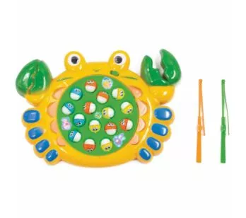 Jogo Pega Peixe Infantil - Pescaria Divertida - Caranguejo - Pica-Pau