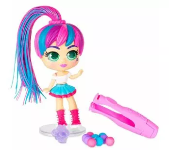 Boneca com Cabelo Mágico - Curli Girls - Bayli - Rosita