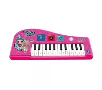 Piano Infantil com Luzes - LOL Surprise - Teclado Musical - Candide