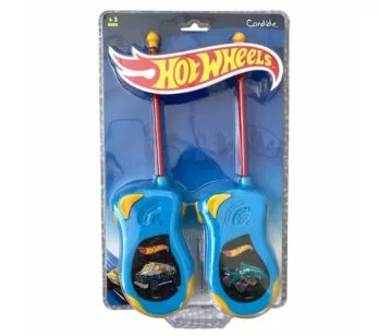 Comunicador Infantil - Walkie Talkie - Hot Wheels - Candide