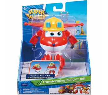 Veículo Transformável - Super Wings -  Construtor - Jett - Fun