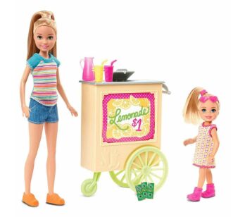 Boneca Barbie - Team Stacie - Barraquinha de Limonada - Mattel