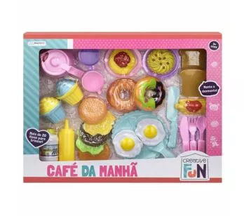 Kit Comidinha Infantil - Creative Fun - Café da Manhã - Multikids