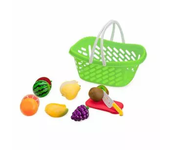 Kit Comidinha Infantil - Creative Fun - Cestinha de Frutas - Multikids