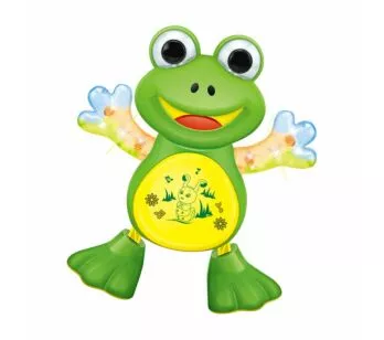 Figura Musical com Luzes - Dancing Sapo - DM Toys