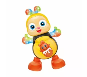 Figura Musical com Luzes - Dancing Abelha - DM Toys
