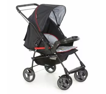 Carrinho de Bebê - Passeio Berço - Milano Reversível 2 - Preto - Galzerano