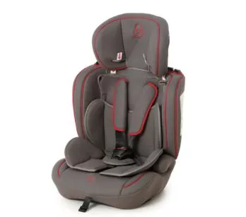 Cadeira para Auto - Dispositivo de Retenção - Ravi - Grafite Vermelho -  Galzerano