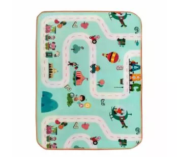 Tapete de Atividades para Bebê - ABC Way - 120 cm x 90 cm -  Pecci e Pecci