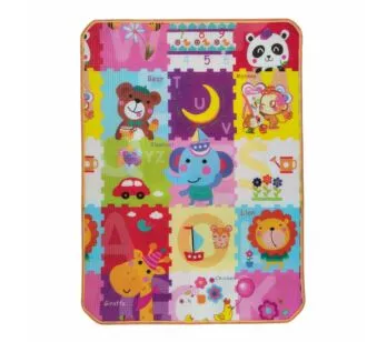 Tapete de Atividades para Bebê - Fun Friends II - 120 cm x 90 cm -  Pecci e Pecci