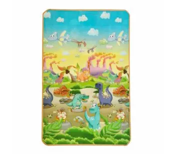 Tapete de Atividades para Bebê - Dino - 180 cm x 120 cm -  Pecci e Pecci