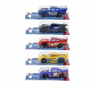 Kit 5 Mini Veículos - Carros - Disney-Pixar - 7 cm -  Mattel