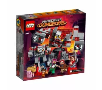 LEGO Minecraft - Dungeons - O Combate de Redstone - 504 Peças - LEGO