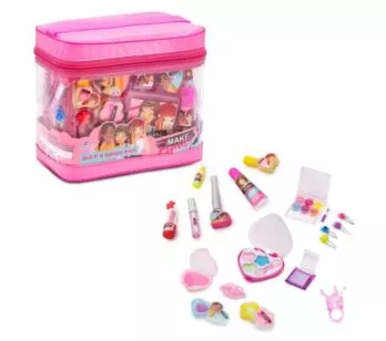 Kit Maquiagem Infantil - Make Brinq - Bolsa Kit Completo - Polibrinq