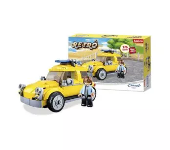 Blocos de Montar - Retrô - Fusca - Beetle - 176 pcs - Xalingo