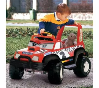 Carro Elétrico Infantil - Jeep Nevada Pick Up - 6v - Vermelho - Peg-Pérego