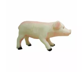 Figura - Animais da Fazenda - Porco de Vinil - DB Play