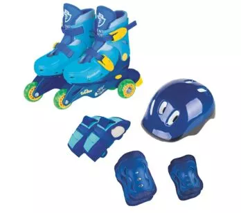 Patins Triline - 2-1 - Ajustável - 26 a 29 - Azul - Fenix