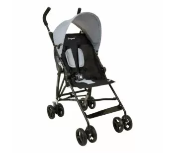 Carrinho de Bebê - Passeio - Oi - Gray Black - Burigotto