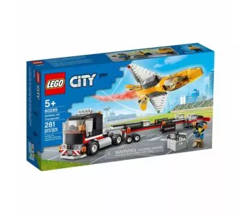 LEGO City - Transportador de Avião de Acrobacias Aéreas - 281 pcs - Lego