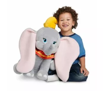 Pelúcia Infantil - 35 cm - Disney - Elefante Dumbo - Fun Divirta-se