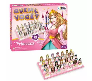 Jogo Quem é Você? - Princesas - Pais e Filhos