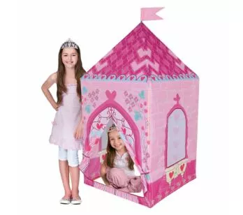 Barraca Infantil - Princesa Love - 160 x 75 cm - Rosa - DM Toys