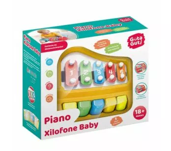 Piano Xilofone Baby Musical - Guta Guti - DM Toys