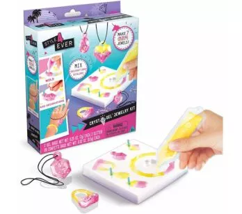 Conjunto Bijuterias Infantil- Style 4 Ever - Crystal Gel - Kit de Joias - Fun Divirta-se
