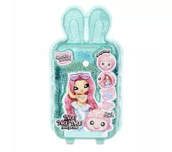 Boneca Surpresa - Na! Na! Na! Surprise - 2 em 1 - Sparkle - Candide Brinquedos