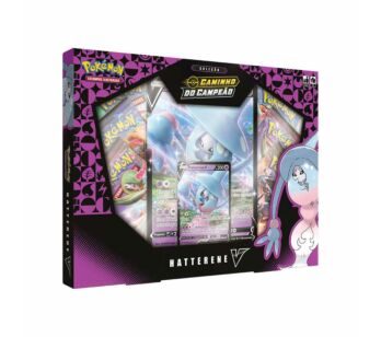 Box de Cartas - Pokémon - Caminho do Campeão - Hatterene V - Copag