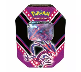Jogo de Cartas Pokémon - Lata - Poderes V - Eternatus V - Copag