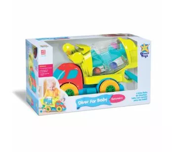 Caminhão com Atividades - Robustus Kids - Betoneira de Bolinhas - Divertoys