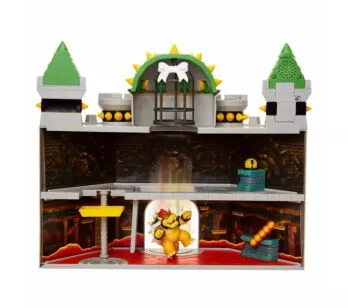 Conjunto Figura e Cenário - Super Mario - Castelo do Bowser - Deluxe - Candide