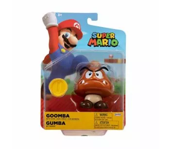 Boneco com Acessório - Super Mario - Goomba com Moeda - Candide
