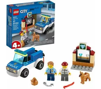 LEGO City - Polícia - Unidade de Cães Policiais - 67 Peças - Lego