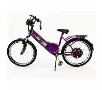 Bicicleta Elétrica Duos Confort 800W 48V 15AH - Roxa - Duos Bike