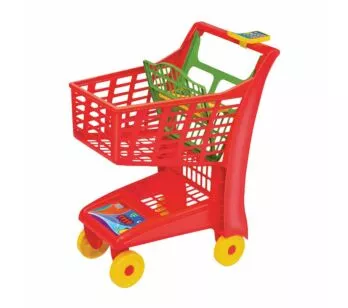 Carrinho de Compras Infantil - Carrinho Market - Vermelho - Magic Toys