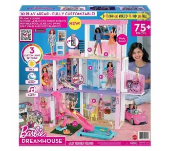 Casa de Boneca - Barbie Dreamhouse - Mega Casa dos Sonhos da Barbie - Luz e Som - Mattel