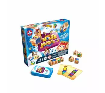 Jogo de Cartas Infantil - Monta Monstros - Estrela
