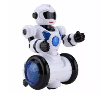 Figura Eletrônica - Dança e Toca Música - Robô - Dance Robot - Polibrinq 