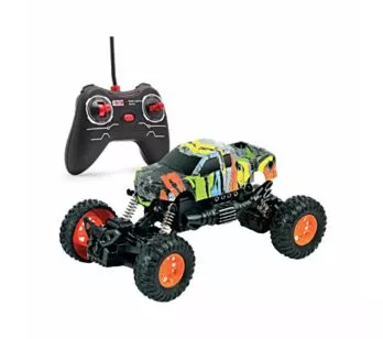 Carrinho de Controle Remoto - Max Road - Tração nas Rodas - Pick-up - 7 Funções - Polibrinq 