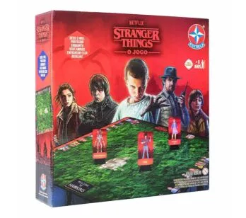 Jogo de Tabuleiro - Stranger Things - Netflix - Estrela