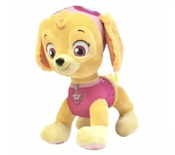 Pelúcia Infantil - 30 cm - Patrulha Canina - Skye - Sunny