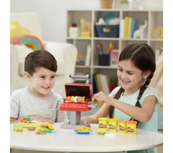 Conjunto Massa de Modelar - Play-Doh Kitchen - Dia de Churrasco - Hasbro
