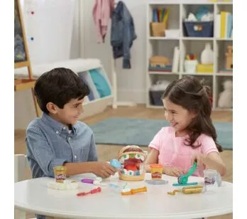 Conjunto Massa de Modelar - Play-Doh - Brincando de Dentista - Hasbro