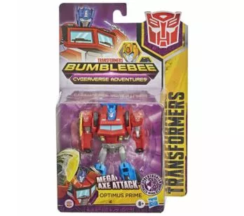 Figura Transformers - Bumblebee Cyberverse Warrior - 14 cm - Optimus Prime - Hasbro