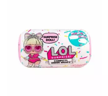 Boneca LOL Surprise - Confetti Under Wraps 2 - 15 Surpresas - Candide