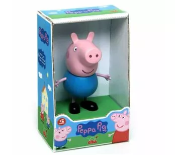 Figura de Vinil - 15 cm - Peppa Pig - George Pig - Elka