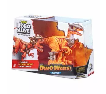 Figura Eletrônica - Robo Alive - Dino Wars - Raptor - Candide